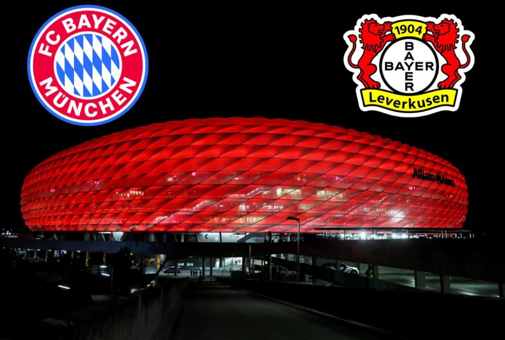 40268601 das topspiel in der fussball bundesliga fc bayern bayer leverkusen opbg