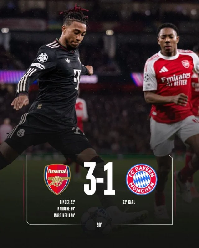 و بالاخره شکست@fcbayernir…