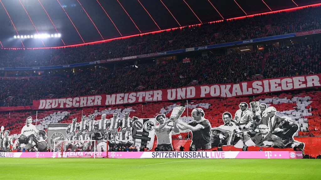 Bayern Fan tifos