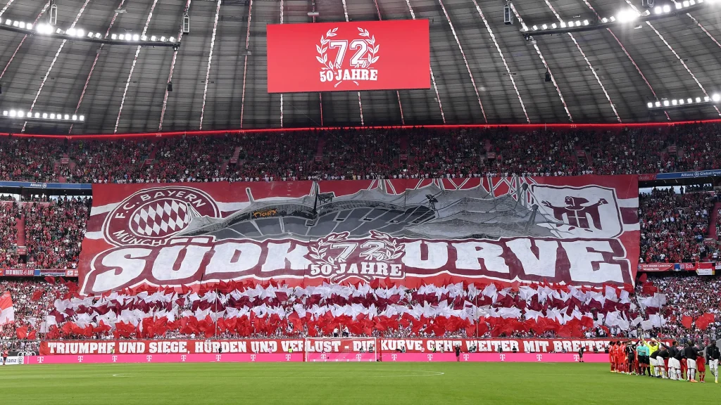 Bayern Fan tifos