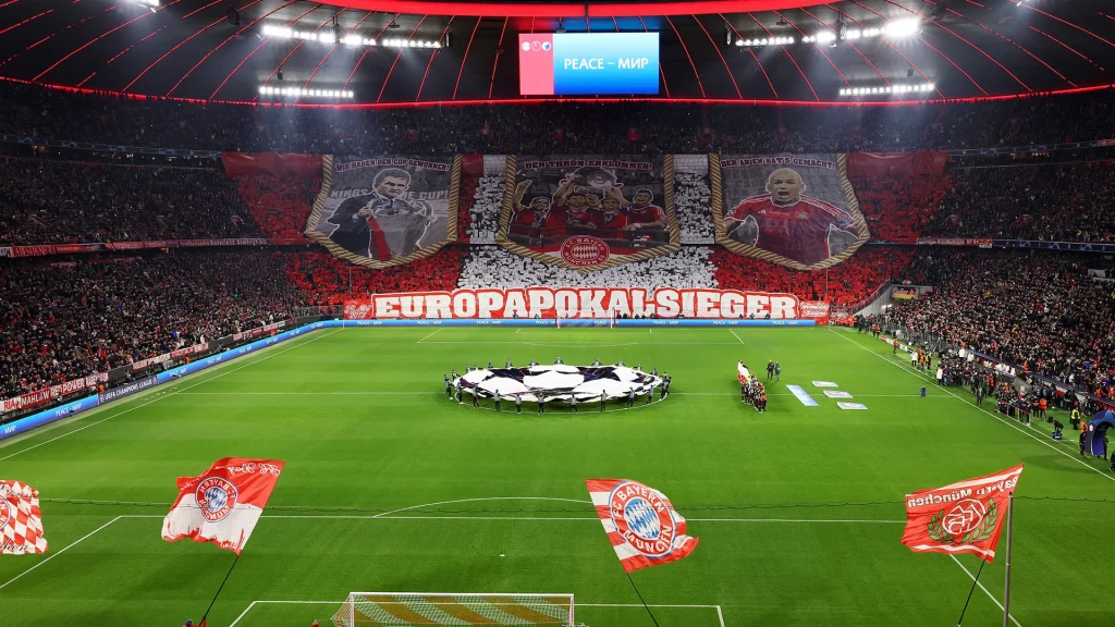 Bayern Fan tifos